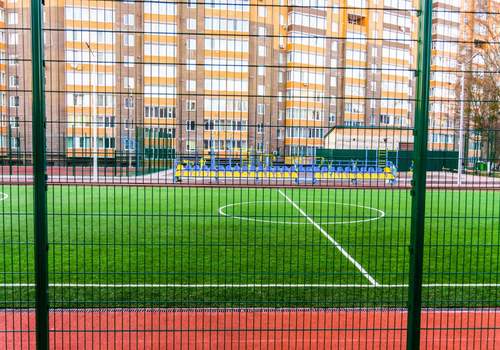 2Д забор для футбольной площадки в Кирове